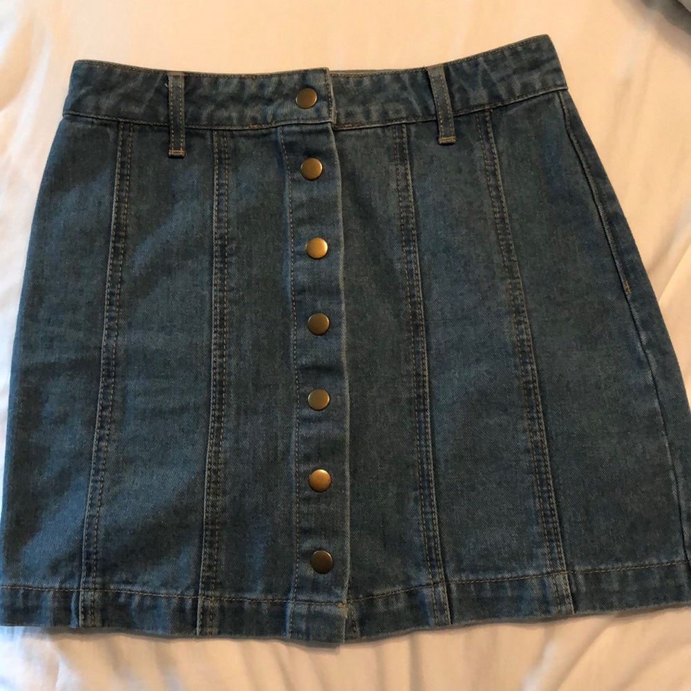 Forever 21 denim skirt